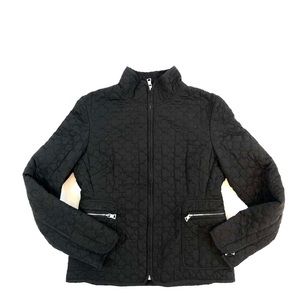 Banana Republic Black Quilted Jacket